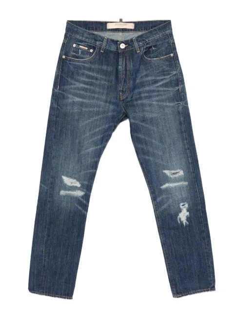 YES LONDON distressed-detail jeans Blue XJ3191DN