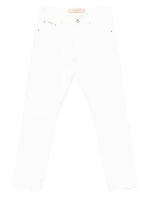 YES LONDON button-fly jeans White XJ3190BC
