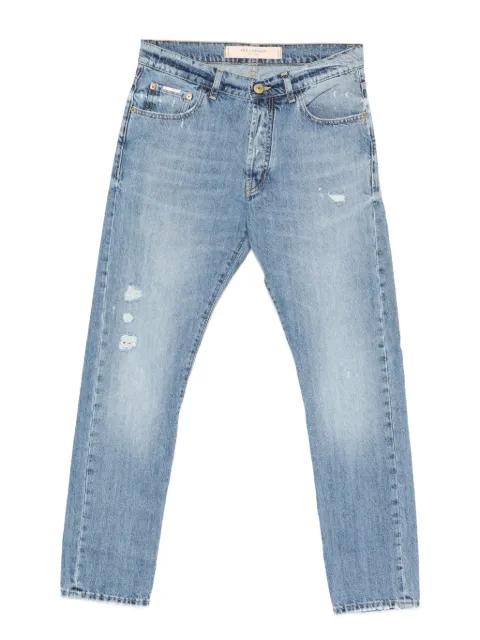YES LONDON distressed cotton jeans Blue XJ3188DM