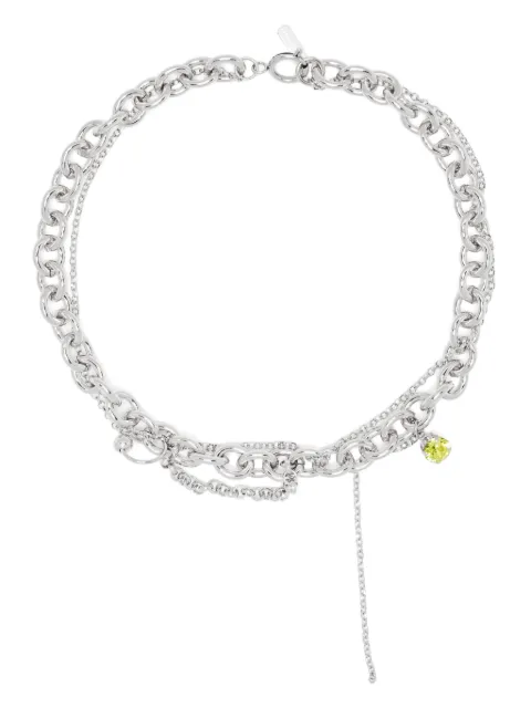 Justine Clenquet Lucy necklace Green LUCYSUMMERNECK