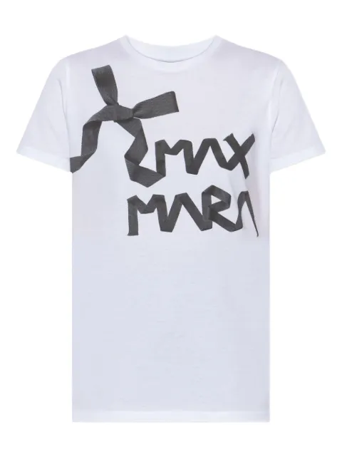 Max Mara logo-print T-shirt White 2521946061600