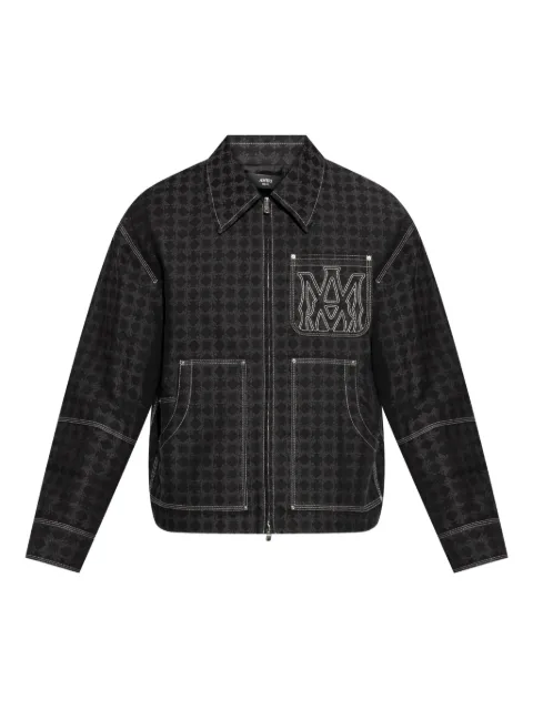 AMIRI printed zip-up jacket AMOUBN1086