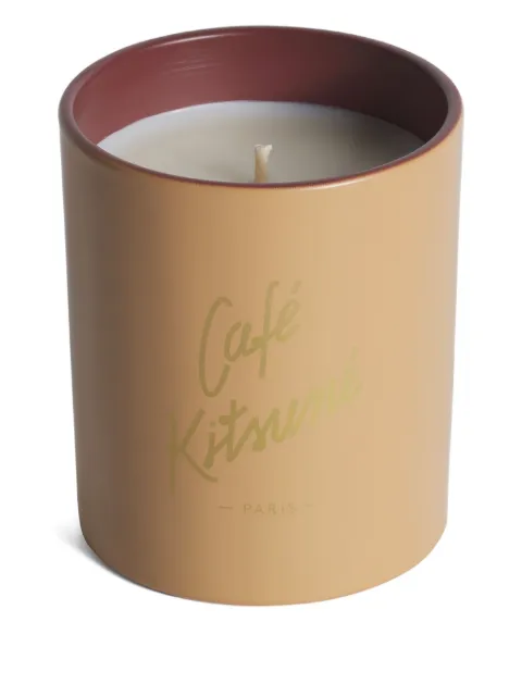 CAFÉ KITSUNÉ wax scented candle Brown PU08404OF0012