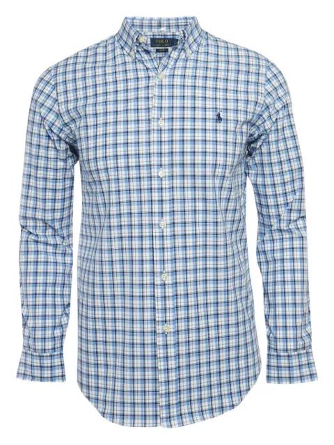 Polo Ralph Lauren Vintage pre-owned check cotton shirt Blue 1115522