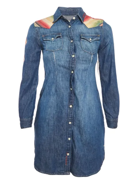 Polo Ralph Lauren Vintage embroidered yoke denim dress Blue 1129558