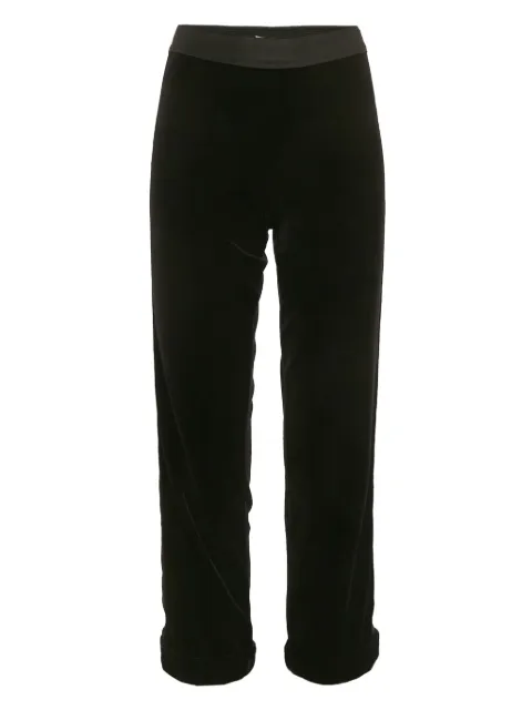 Bailey 44 side-tape velvet leggings Black 1098083