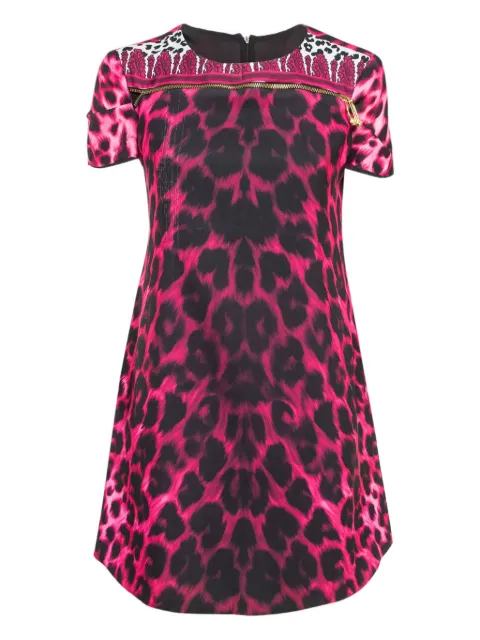 Versus Pre-Owned animal-print dress Pink 1043572