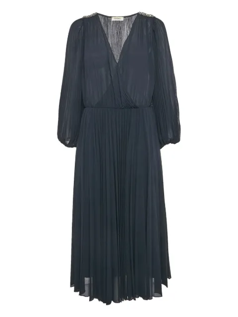 MAX&Co. cotton midi dress Blue 1112400