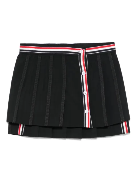 Thom Browne pleated mini skirt Black FGCA27A02872