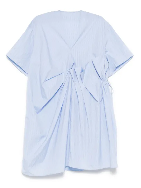 JNBY kink-embellished dress Blue 5P6G10140