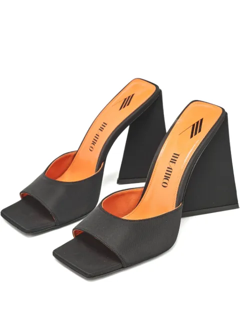The Attico 2024 Devon mules Black 1088234