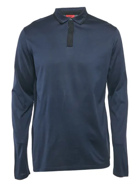BOSS GREEN HUGO BOSS long-sleeve polo shirt Blue 1114214