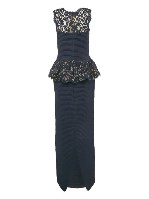 Tadashi Shoji 2023 lace-embellished dress Blue 1102728