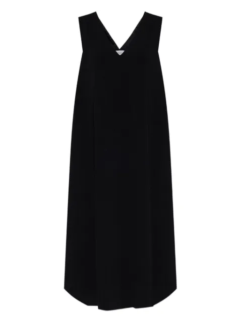 Sportmax V-neck sleeveless dress Black 2522626061600