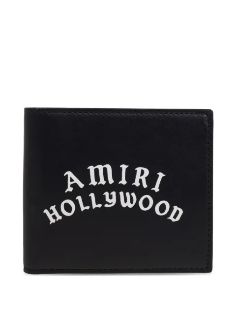 AMIRI leather bi-fold wallet Black AMACBI1020