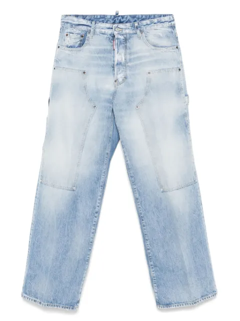 DSQUARED2 straight-leg jeans Blue S74LB1747S30839