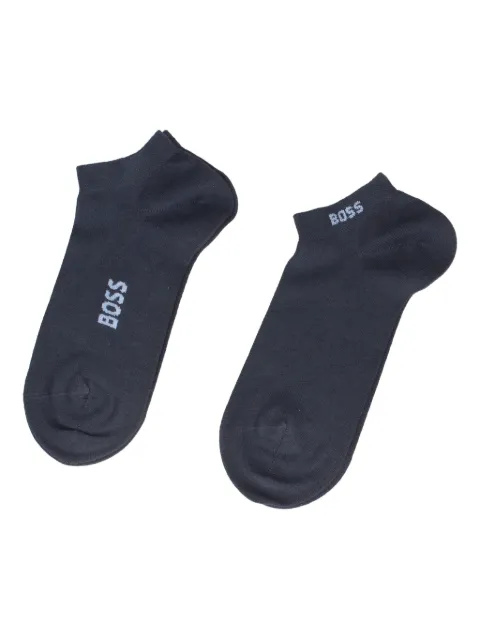 BOSS logo-detail ankle socks Blue 50538188
