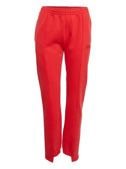 VETEMENTS stretch-cotton pants Red 1080697