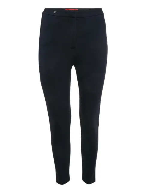 Carolina Herrera Vintage Pre-Owned stretch-design trousers Blue 1100844