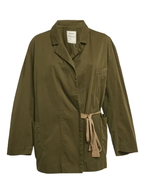 Zadig&Voltaire pre-owned cotton jacket Green 1118420