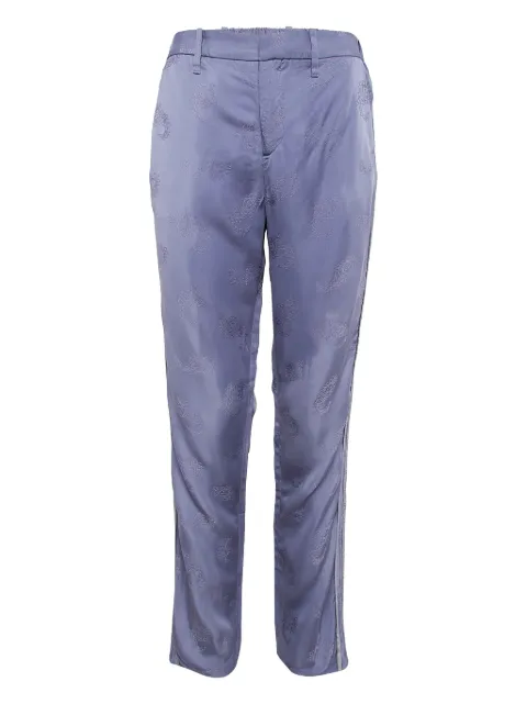 Zadig&Voltaire paisley stripe trousers Purple 1109033