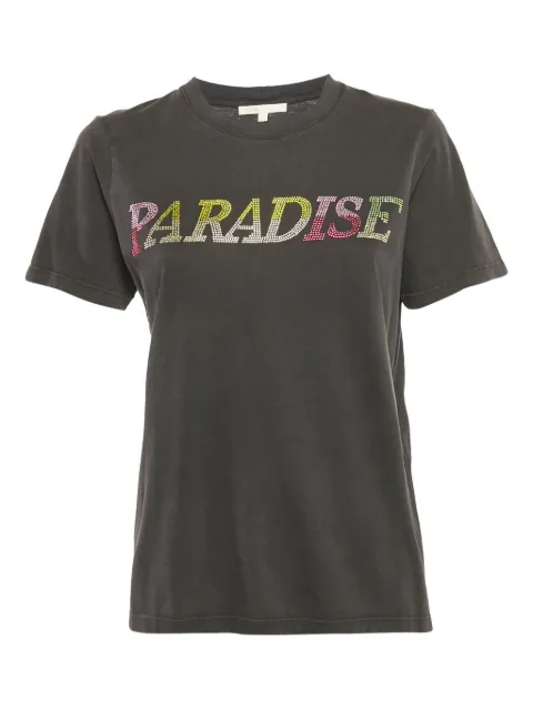 Maje Paradise embellished T-shirt Grey 1113991