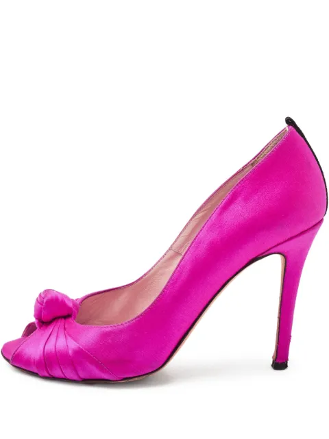 SJP by Sarah Jessica Parker 100mm Gabrielle knotted pumps Pink 1081536
