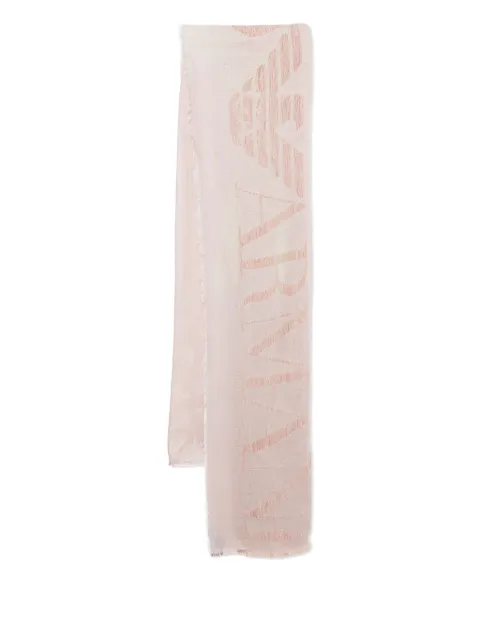 Emporio Armani Pre-Owned logo scarf Pink 1106054