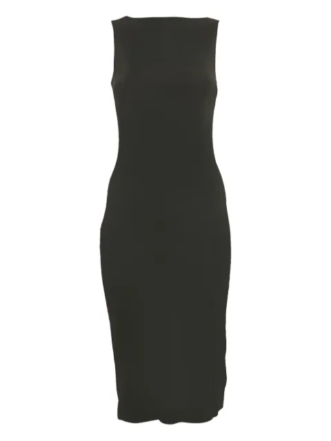 Theory pre-owned sleeveless midi dress Black 1108642