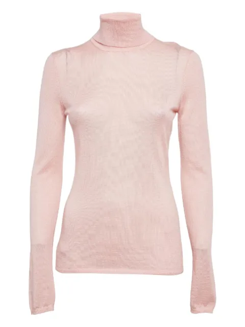 Gabriela Hearst pre-owned turtleneck sweater Pink 1032174