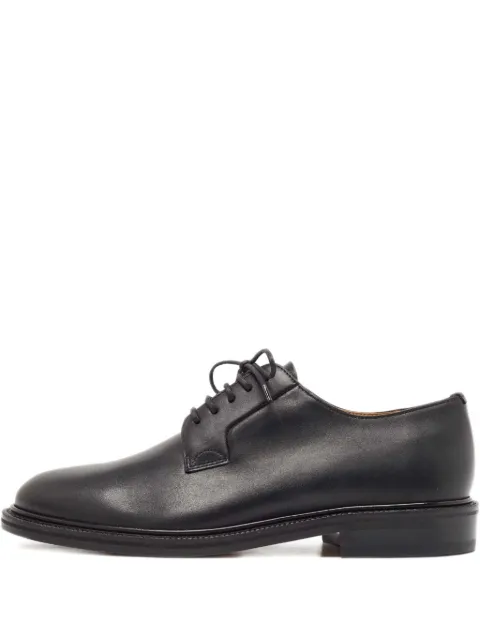 Valentino Garavani Pre-Owned 2024 leather derby shoes Black 1077449