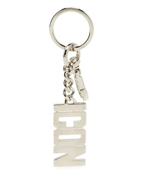 DSQUARED2 pre-owned Icon-logo key ring Silver 1036027