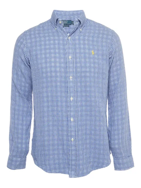 Polo Ralph Lauren Vintage gingham cotton shirt Blue 915104