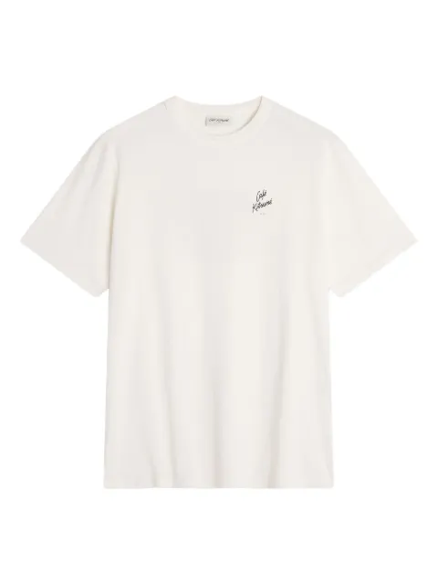 CAFÉ KITSUNÉ Capuccino T-shirt Neutrals PU00102KJ7014