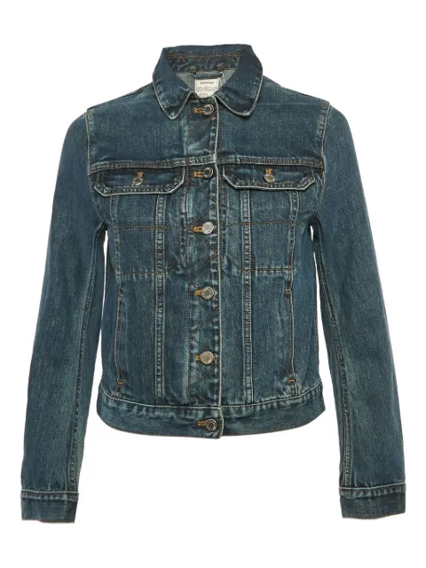 Zadig&Voltaire pre-owned embroidered denim jacket Blue 1129211