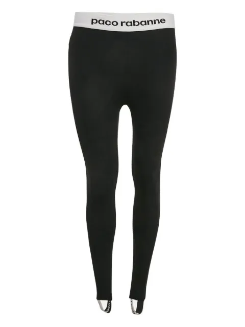 Paco Rabanne Pre-Owned logo joggers Black 1104157
