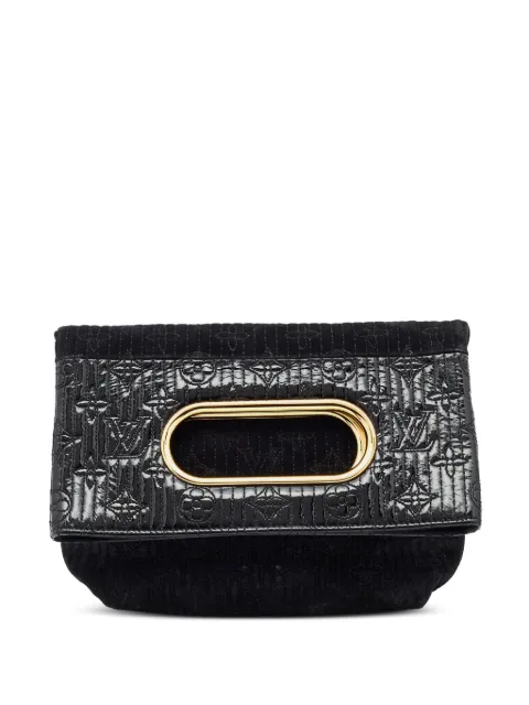 Louis Vuitton Pre-Owned 2023 monogram clutch bag Black 1101238