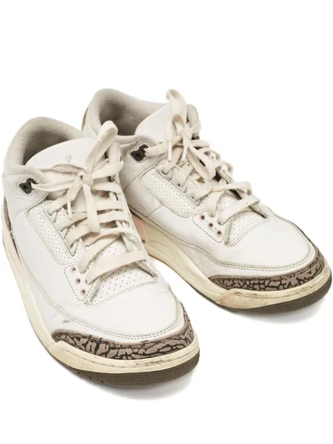 Nike Vintage Air Jordan 3 Retro leather sneakers White 1063338