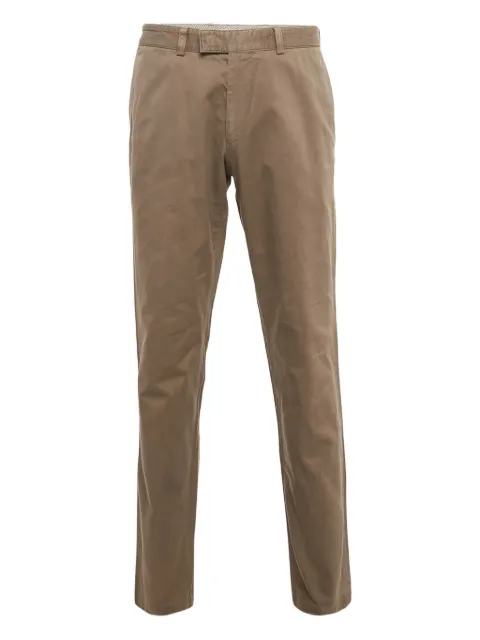 BOSS gabardine chino trousers Brown 1124006