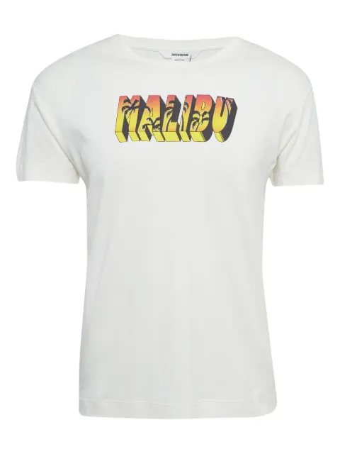 Zadig&Voltaire pre-owned Timor T-shirt White 1041934