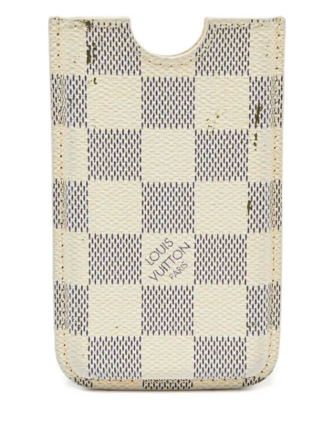 Louis Vuitton Pre-Owned Damier Azur iPhone cover Neutrals 645788