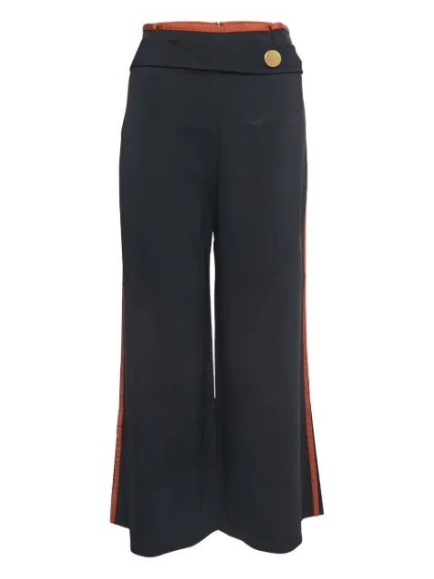 Peter Pilotto pre-owned side-stripe trousers Black 853118