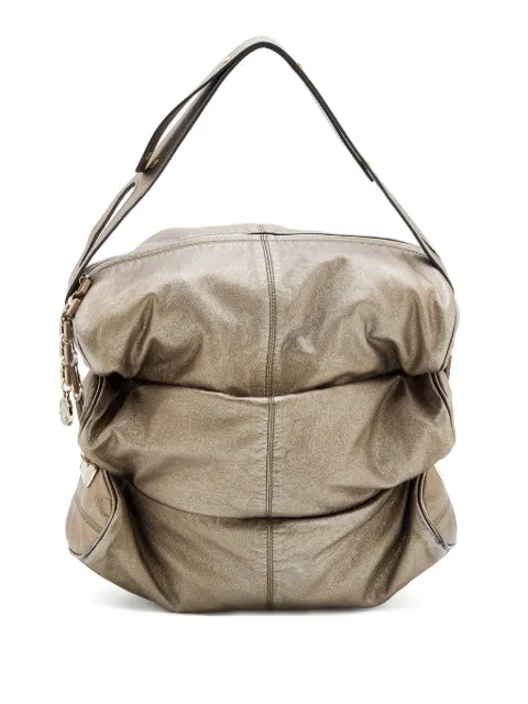Versace Pre-Owned leather tote bag Grey 672155