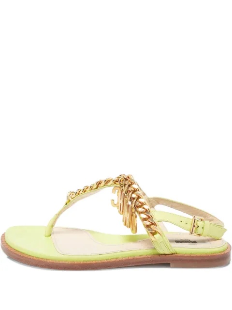 Moschino Pre-Owned 2024 slingback sandals Green 1084362