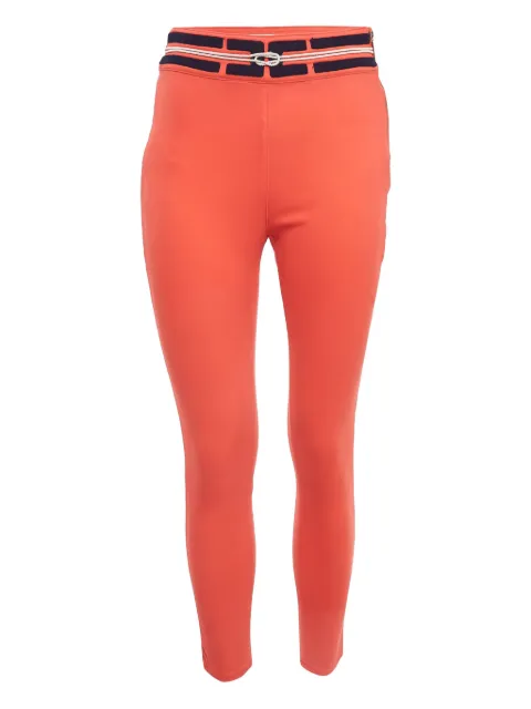Elisabetta Franchi high-rise trousers Orange 983668