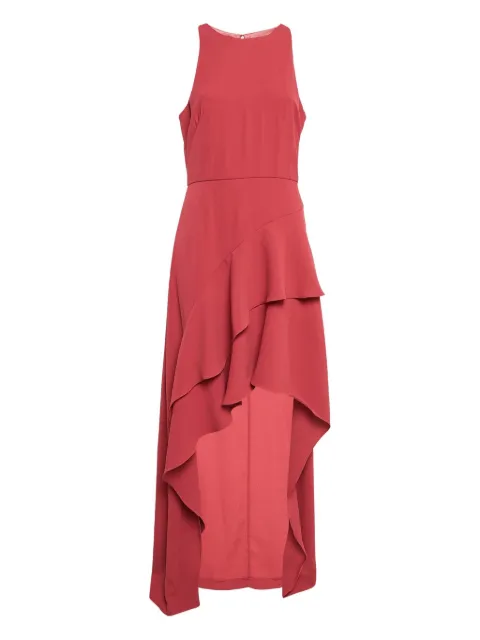 Monique Lhuillier 2024 crepe asymmetric dress Pink 1082067