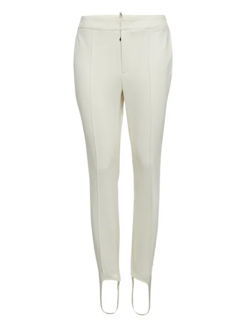 Moncler Vintage pre-owned stirrup detail trousers White 1024859