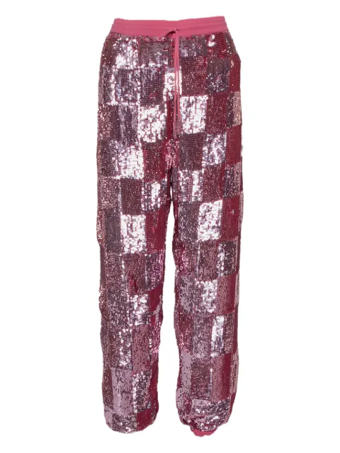 Retrofete 2024 sequinned trousers Pink 430603