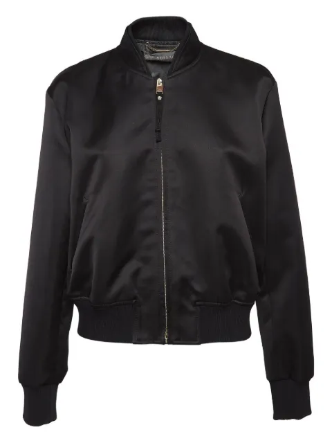 Versace Pre-Owned Medusa Head-motif bomber jacket Black 1032143