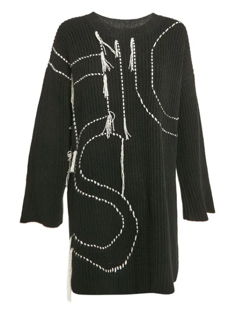 JOSEPH cotton knitted top Black 1118082